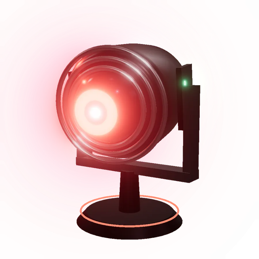 3D model of an AI camera module